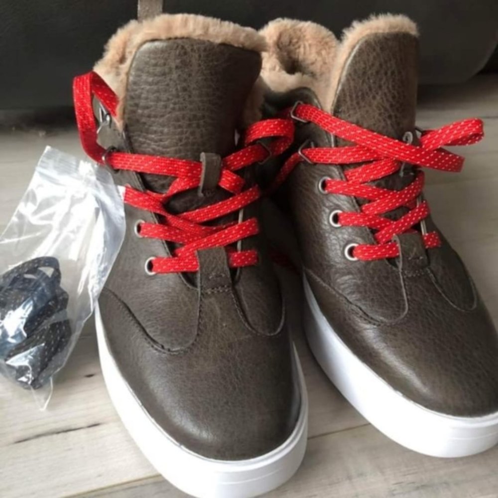 Clarks Army Hero GorpCore Leather Hiker Boots New sz 7.5